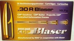 BLASER - CDP náboje ráže .30 R Blaser