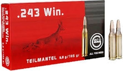 GECO .243 Winchester - TM , náboje kulové