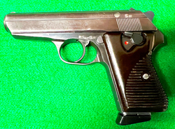 pistole CZ 50 - ZBROJOVKA STRAKONICE - ráže 7,65 Brown.