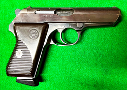 pistole CZ 50 - ZBROJOVKA STRAKONICE - ráže 7,65 Brown.