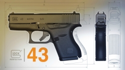 GLOCK 43 pistole ráže 9,mm Luger NOVINKA