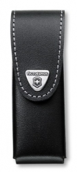 Victorinox, pouzdro černá kůže 