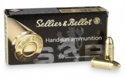 Náboje Sellier&Bellot 9mm Luger FMJ, 115 gr.