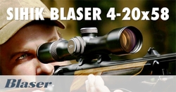 Blaser INFINITY 4 - 20 X 58  IC - puškohled - Novinka