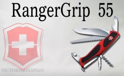 VICTORINOX -  RangerGrip  55 , nůž švýcarský